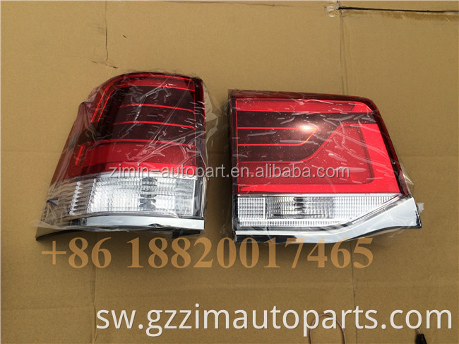 high quality Factory Sale white / black bottom Car head lamp headlight For fj200 lc200 2016 +